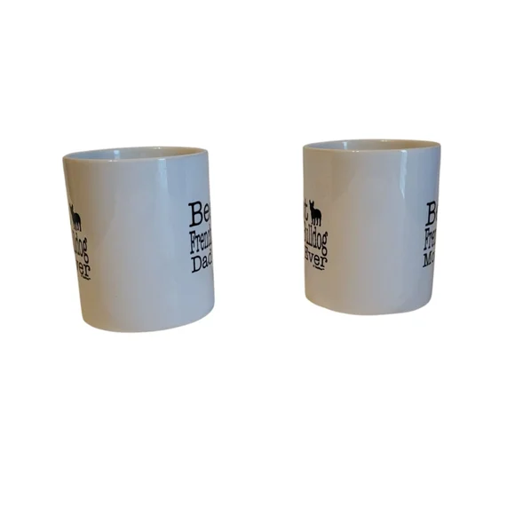 NEW Best French Bulldog Dad and Mom Ever 11oz Mugs - Picture 4 of 6